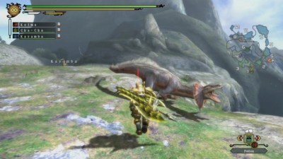 Screen ze hry Monster Hunter 3 Ultimate