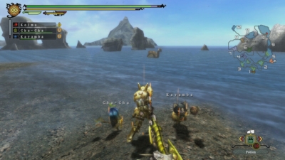 Screen ze hry Monster Hunter 3 Ultimate