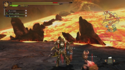 Screen ze hry Monster Hunter 3 Ultimate