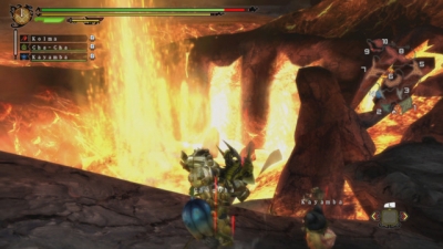 Screen ze hry Monster Hunter 3 Ultimate