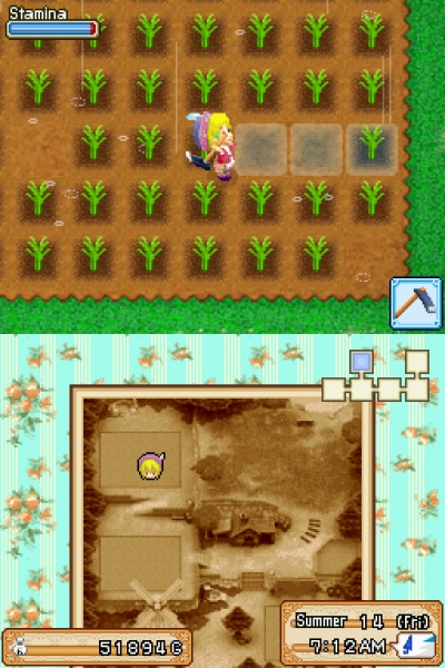 Screen ze hry Harvest Moon: Grand Bazaar