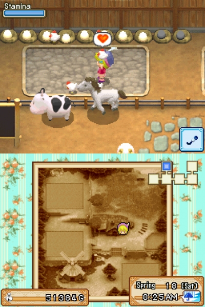 Screen ze hry Harvest Moon: Grand Bazaar