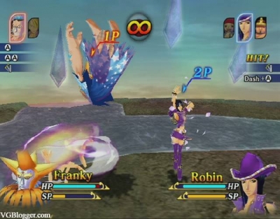 Screen ze hry One Piece: Unlimited Adventure