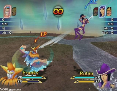 Screen ze hry One Piece: Unlimited Adventure