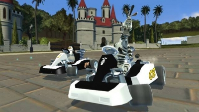 Screen ze hry DreamWorks Super Star Kartz