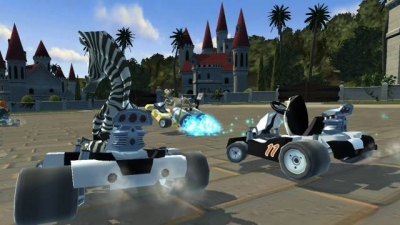 Screen ze hry DreamWorks Super Star Kartz