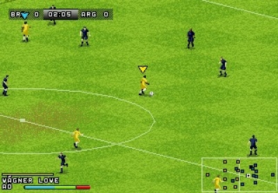 Screen ze hry FIFA Soccer 08