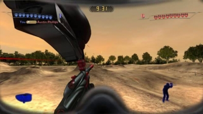 Screen ze hry Greg Hastings Paintball 2