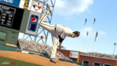 Screen ze hry Major League Baseball 2K9