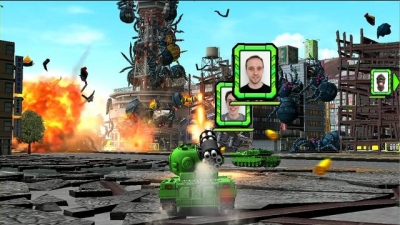 Screen ze hry Tank! Tank! Tank!