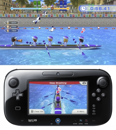 Screen ze hry Wii Fit U