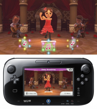 Screen ze hry Wii Fit U