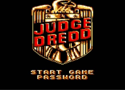 Screen ze hry Judge Dredd