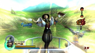 Screen ze hry Sengoku Basara 3 Utage