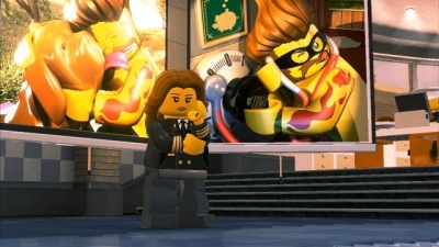 Screen ze hry LEGO City Undercover: The Chase Begins