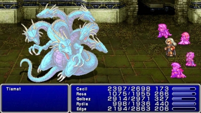 Screen ze hry Final Fantasy IV: The After Years