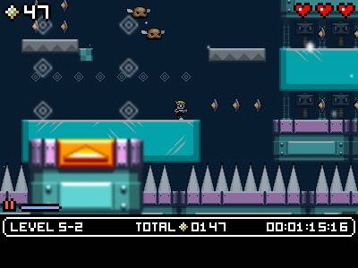 Screen ze hry Mutant Mudds Deluxe