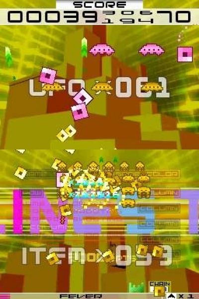 Screen ze hry Space Invaders Extreme 2