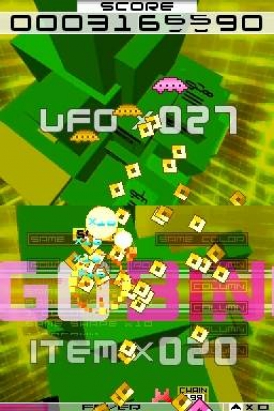 Screen ze hry Space Invaders Extreme 2