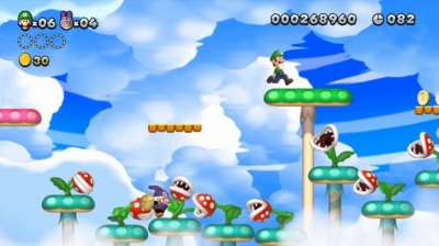 Screen ze hry New Super Luigi U