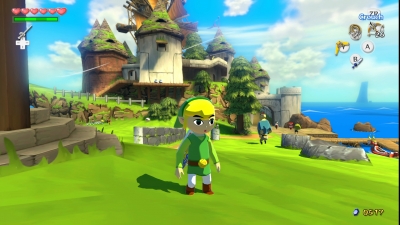 Screen ze hry The Legend of Zelda: The Wind Waker HD