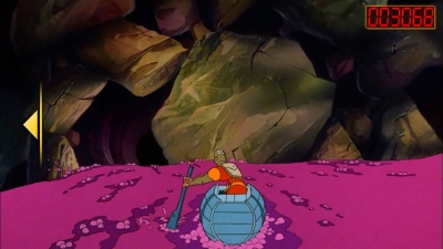 Screen ze hry Dragon´s Lair