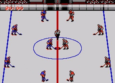 Screen ze hry Blades of Steel