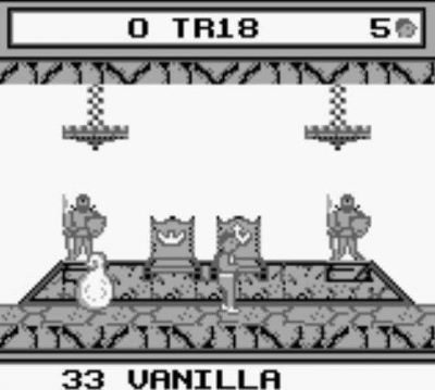 Screen ze hry David Crane�s The Rescue of Princess Blobette