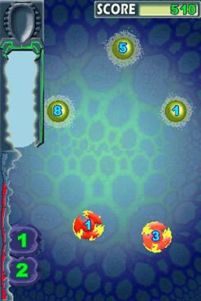 Screen ze hry Math Blaster in the Prime Adventure