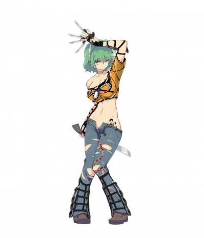Artwork ke he Senran Kagura Burst