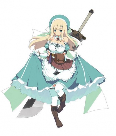 Artwork ke he Senran Kagura Burst