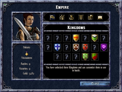 Screen ze hry Puzzle Kingdoms