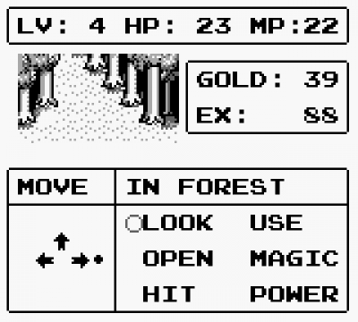 Screen ze hry The Sword of Hope