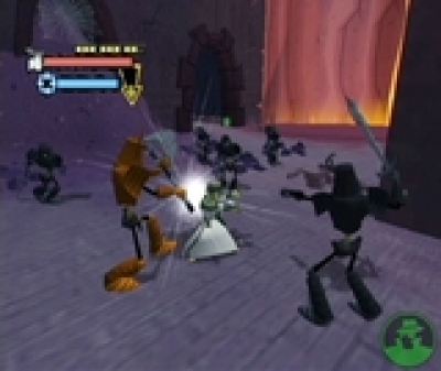 Screen ze hry Samurai Jack The Shadow of Aku