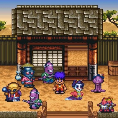 Screen ze hry Ganbare Goemon 4