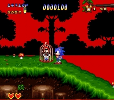 Screen ze hry Sonic The Hedgehog