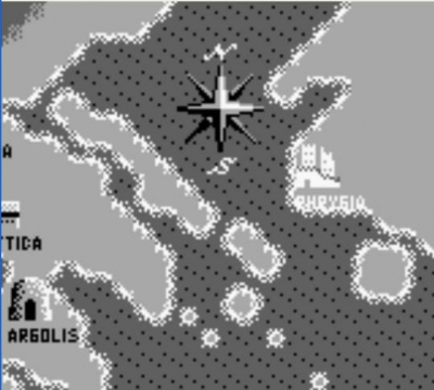 Screen ze hry The Battle of Olympus