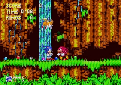 Screen ze hry Sonic Classic Collection