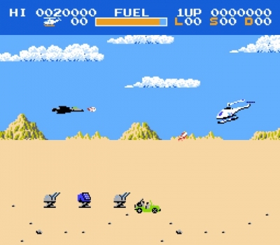 Screen ze hry Choplifter