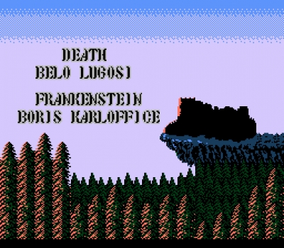 Screen ze hry Castlevania