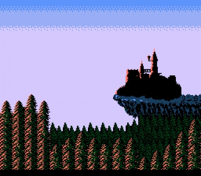 Screen ze hry Castlevania