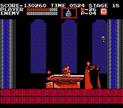 Screen ze hry Castlevania