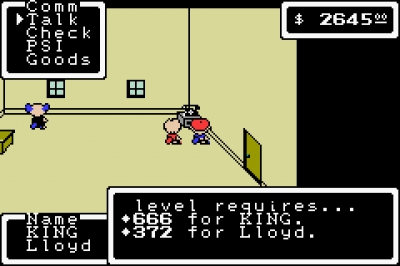 Screen ze hry EarthBound Zero