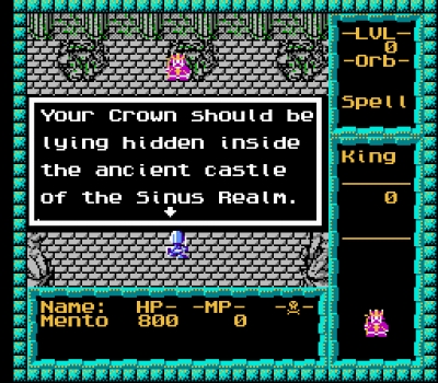 Screen ze hry Minelvaton Saga