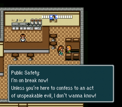 Screen ze hry Adventures of Hourai High
