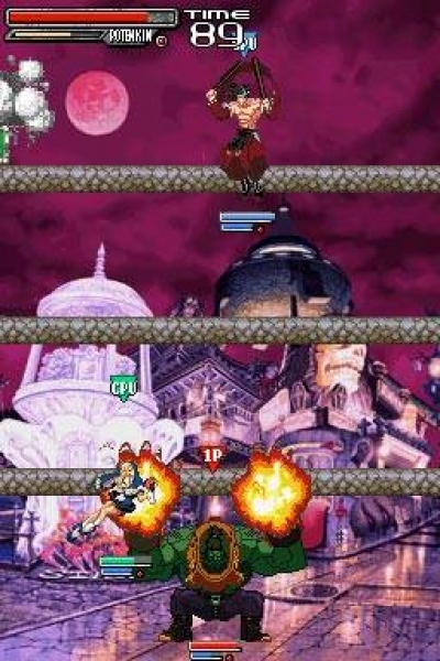 Screen ze hry Guilty Gear Dust Strikers