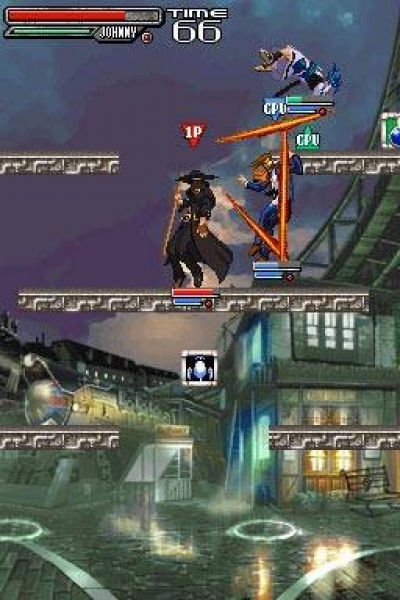 Screen ze hry Guilty Gear Dust Strikers