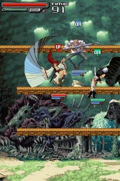 Screen ze hry Guilty Gear Dust Strikers