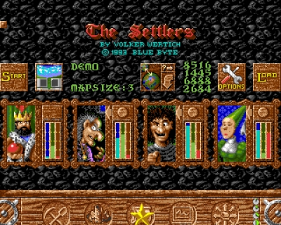 Screen ze hry The Settlers