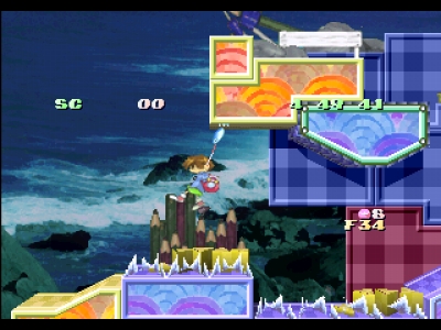 Screen ze hry Umihara Kawase Shun